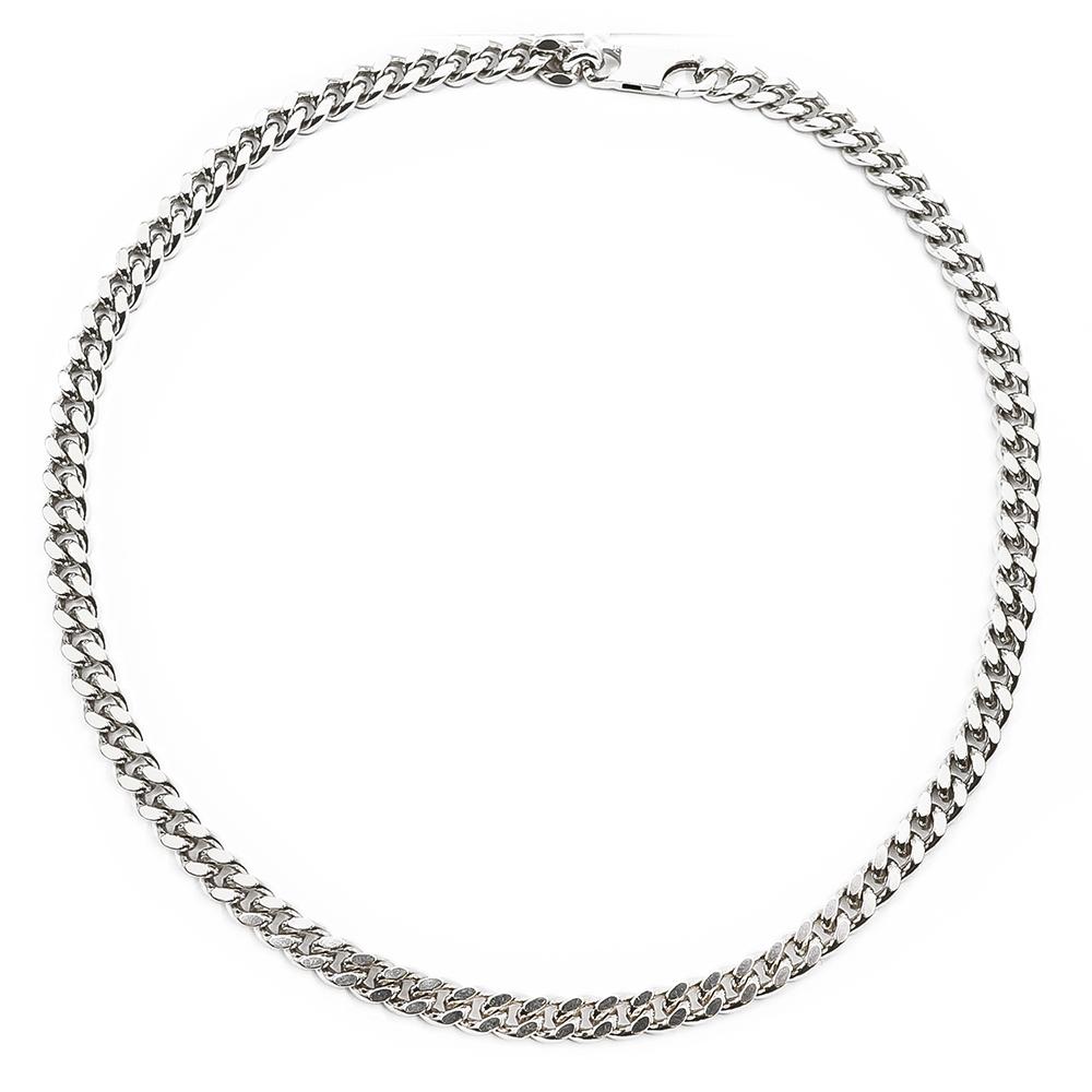 Hopeinen Umpi panssariketju 45cm #0