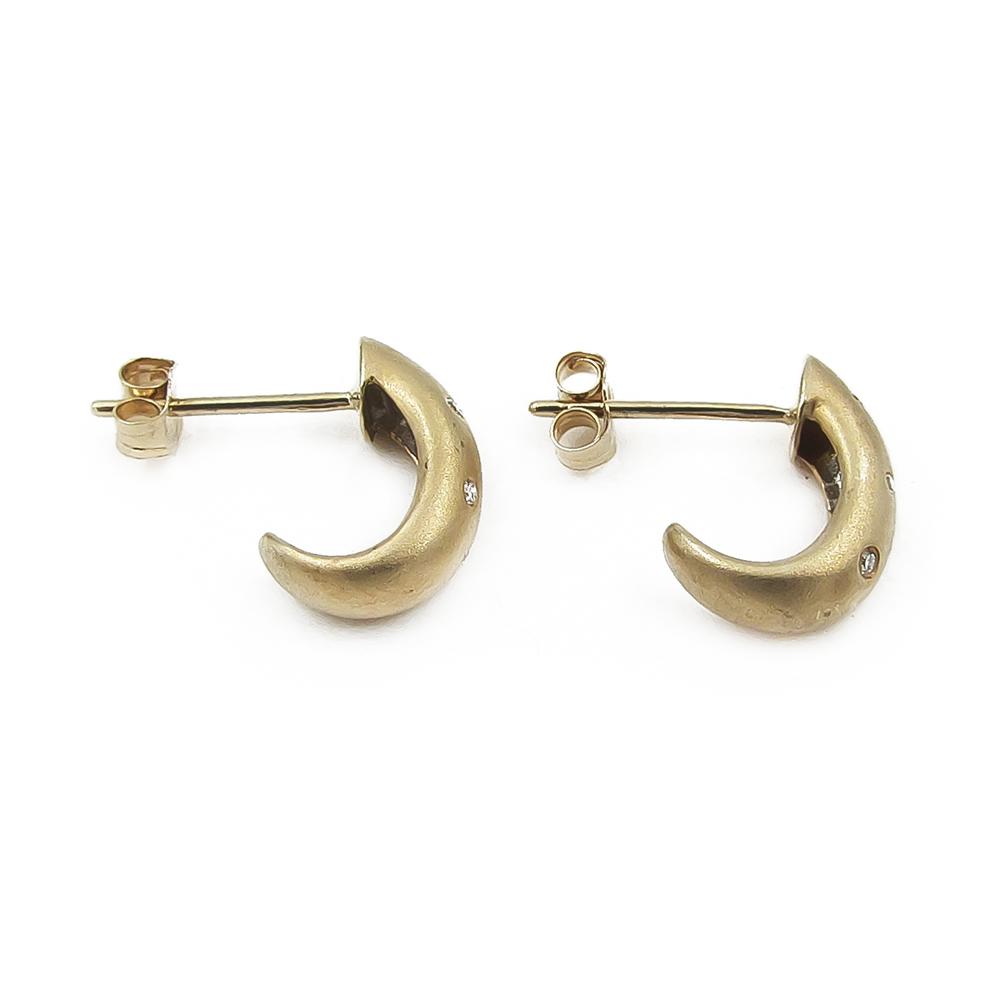 Timantti tappikorvakorut #1