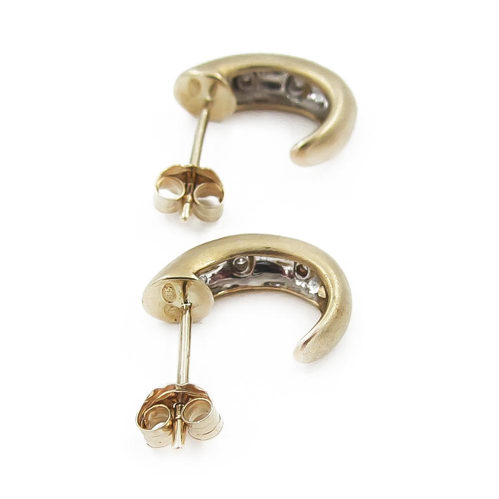 Timantti tappikorvakorut #3