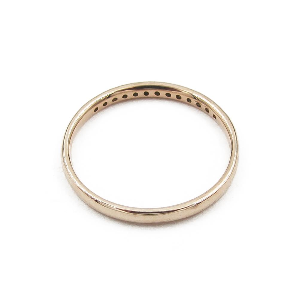 Timanttisormus halk.17.5mm, leveys 2mm #1