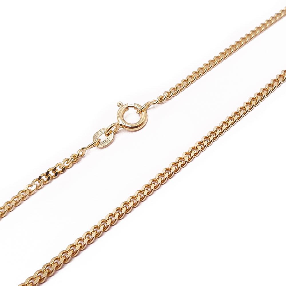 Kultainen panssariketju 45cm #1