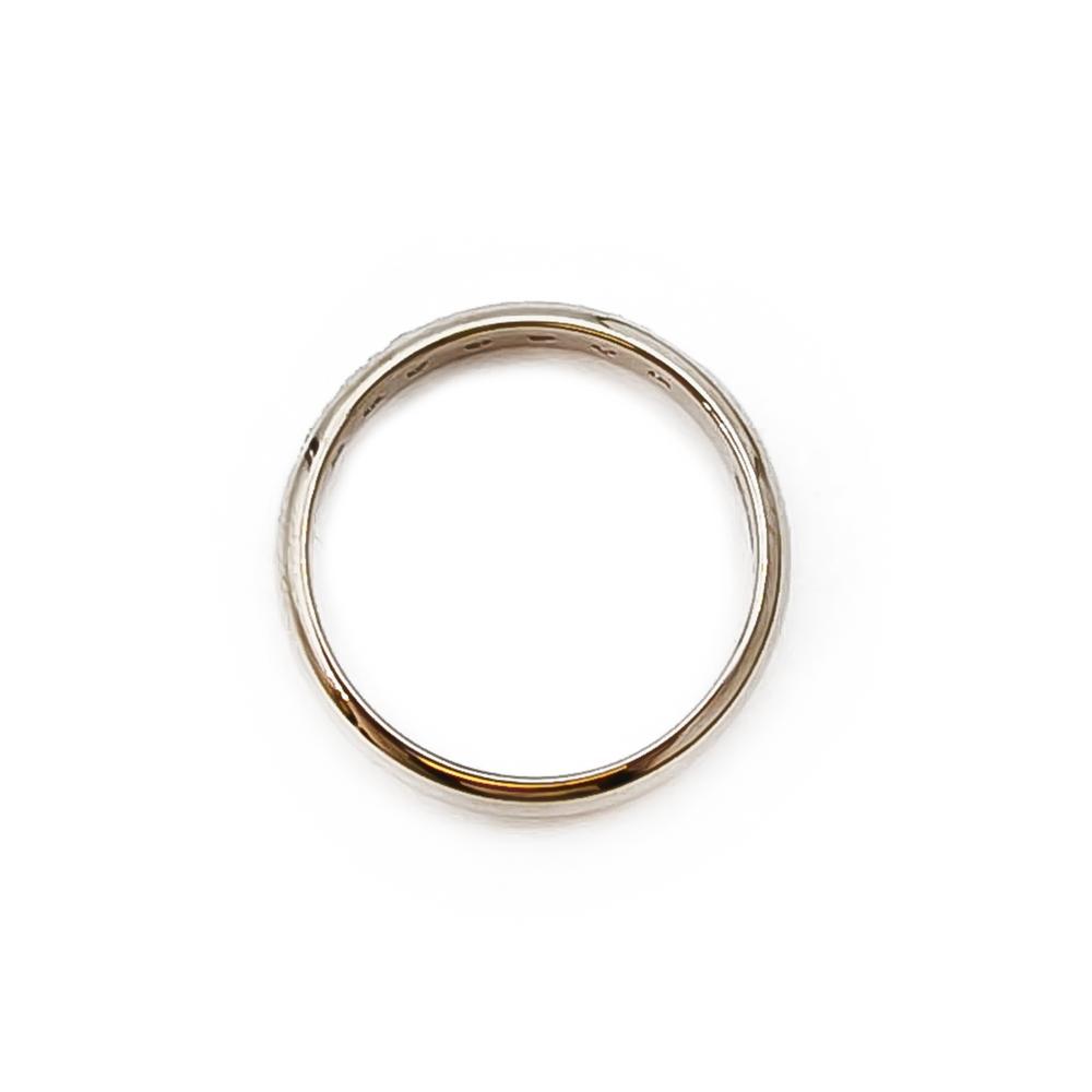 Valkokultainen timanttisormus #1