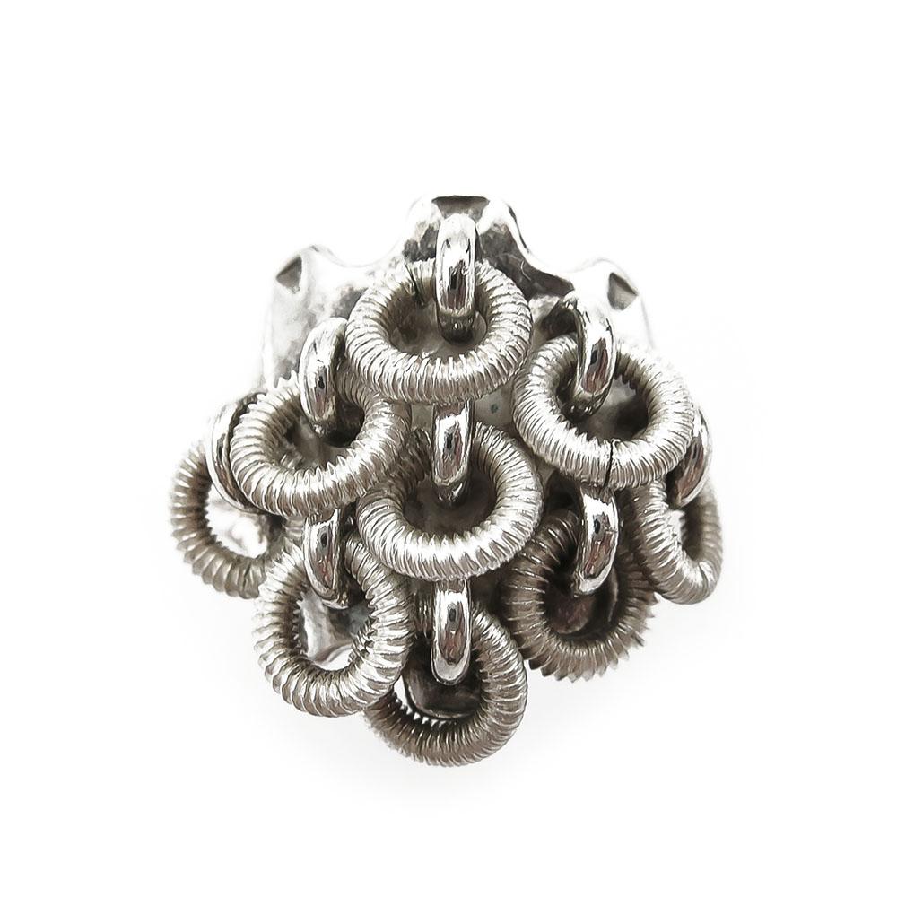 Lapin sormus 9-helaa 18,25mm INARI Handmade #1