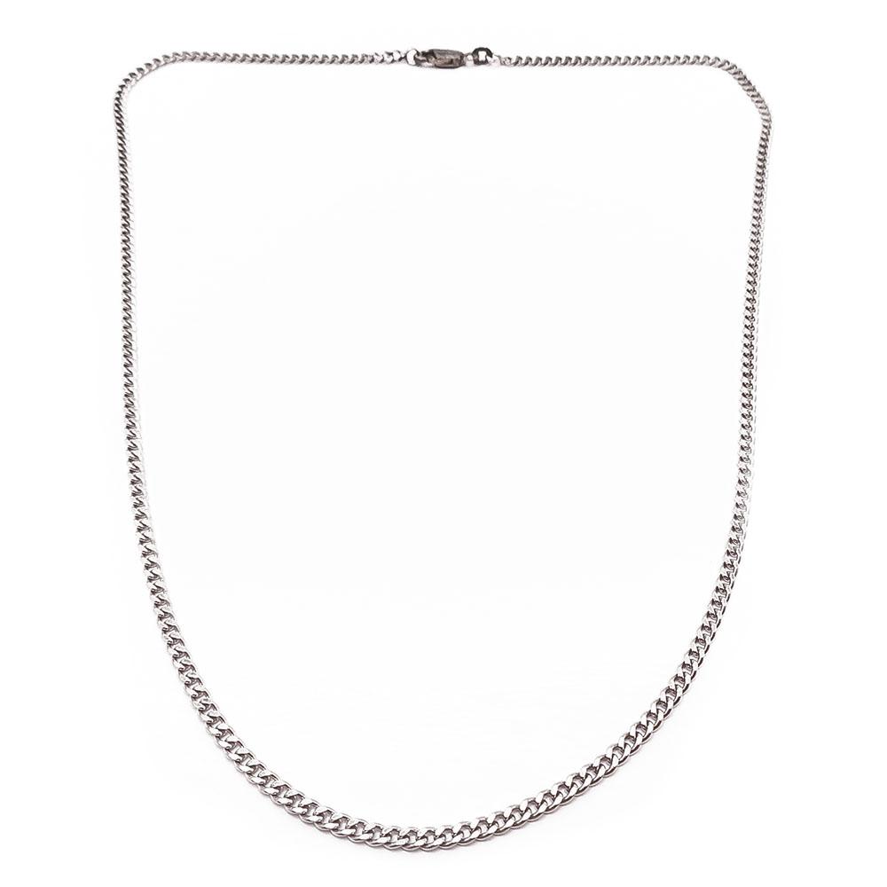 Hopeinen panssariketju 50cm #0