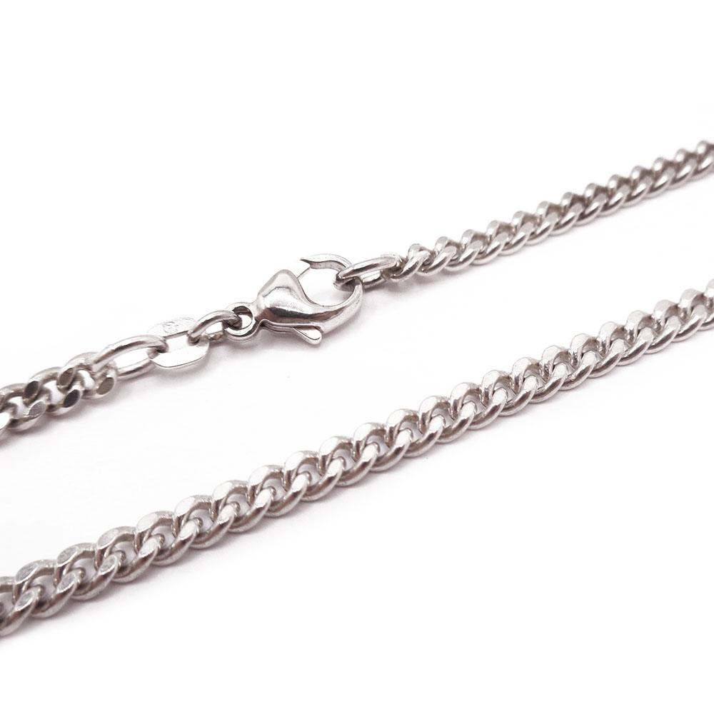 Hopeinen panssariketju 45cm #1