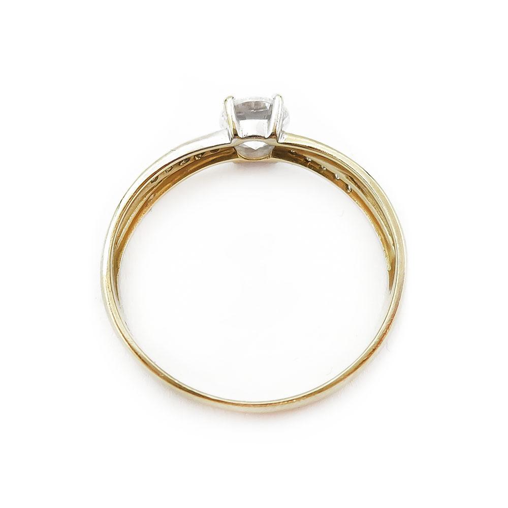 Kirkaskivellinen sormus 19mm #2