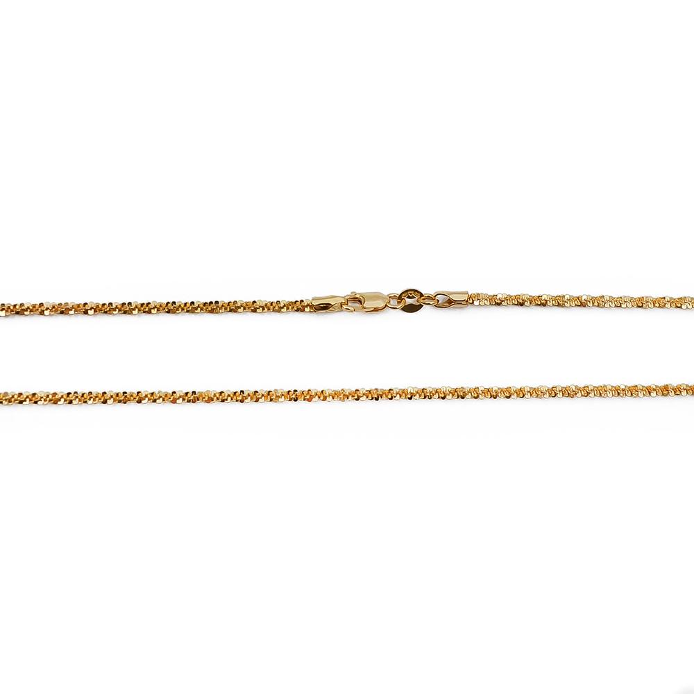 Kultainen kaulaketju 42cm #1