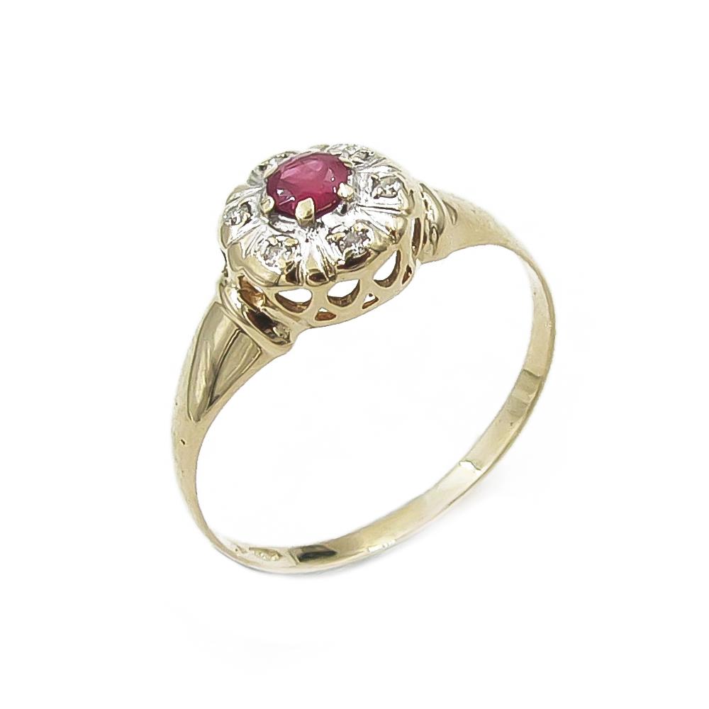 Timanttisormus halk.15.5mm v.1996 #0