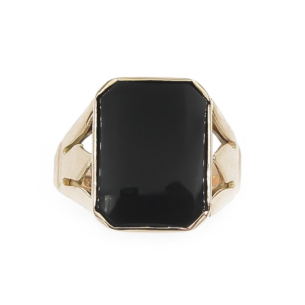 Kantasormus,onyx halk.19mm v.1969 #2