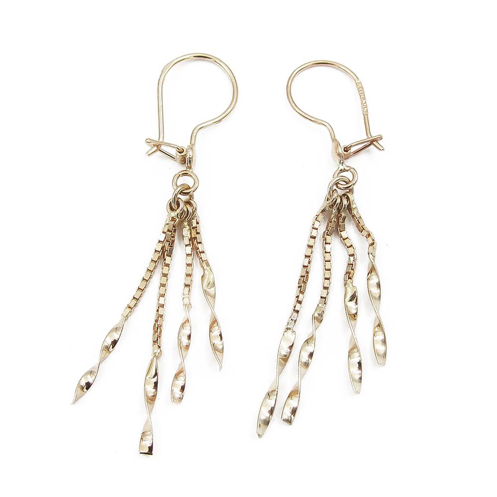 Windy & Pojat kultaiset koukkukorvakorut #1