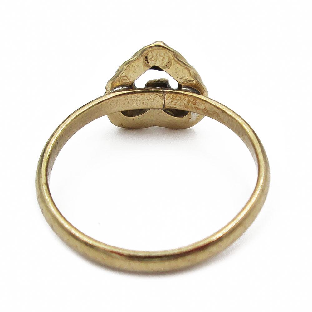 Kalevala koru Talon sydän sormus 16,5 pronssi #2