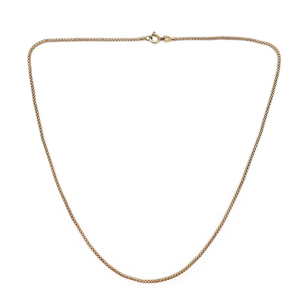 Pyöristetty venetsia ketju 44cm #0