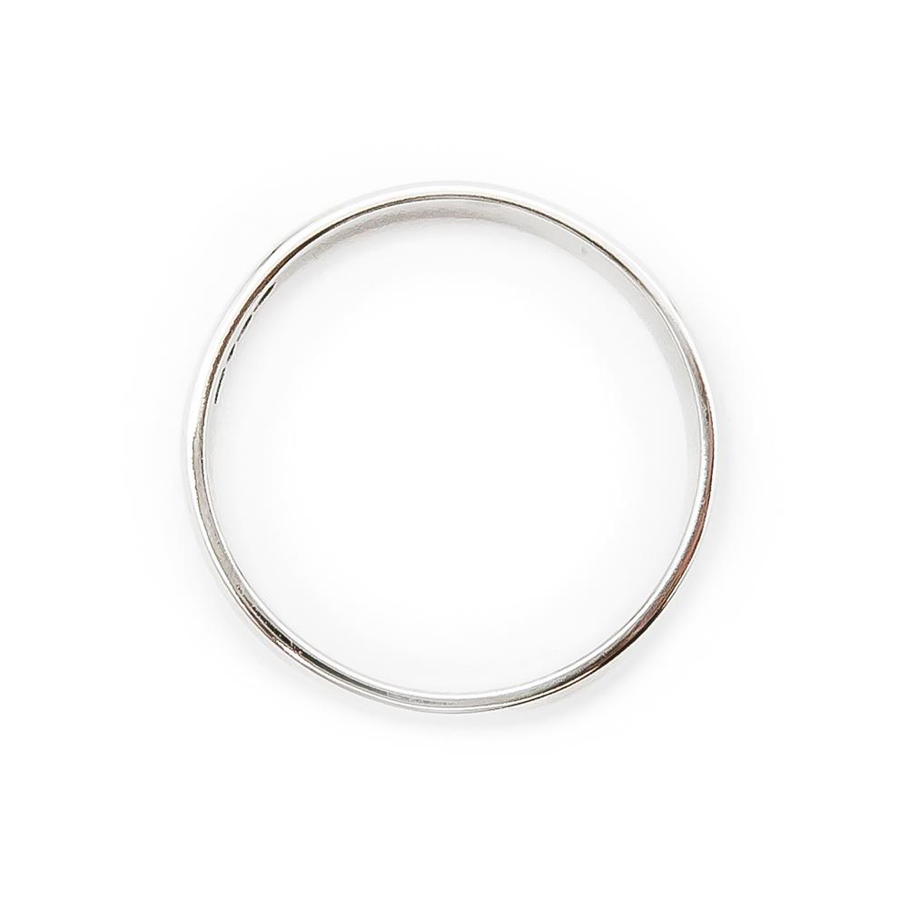 3mm Valkokultainen kohinoor kihlasormus 20,75mm #2