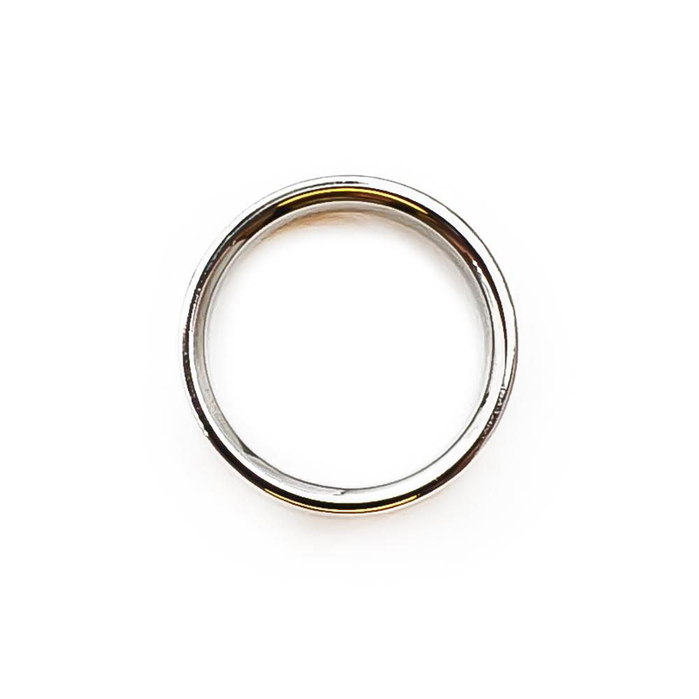 Titaanisormus kultaisella keskikohdalla koko 16.5 #2