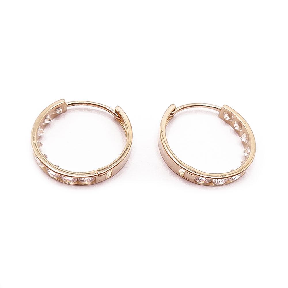 Kultaiset zirkoniarenkaat #1