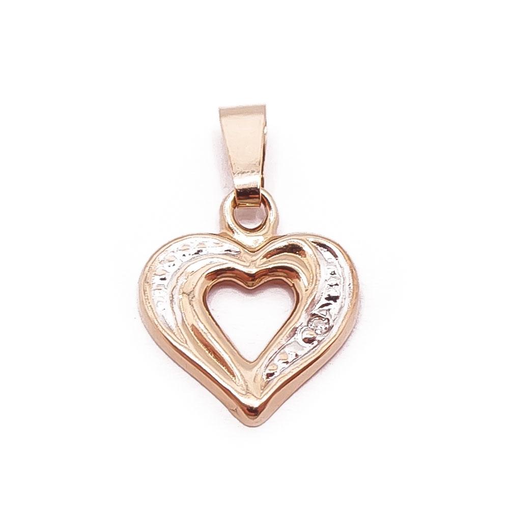 Kultainen sydänriipus tim.0,005ct #0