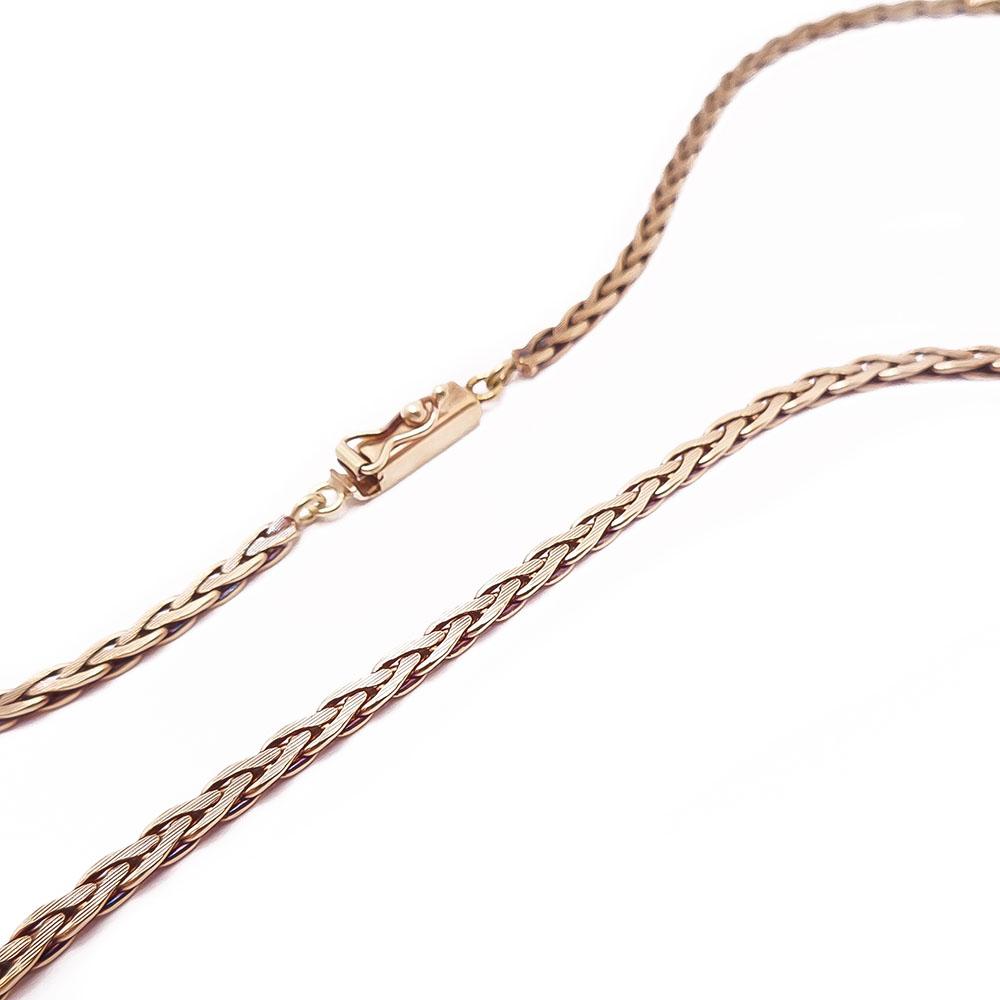 Kultainen kaulakoru 46cm #1