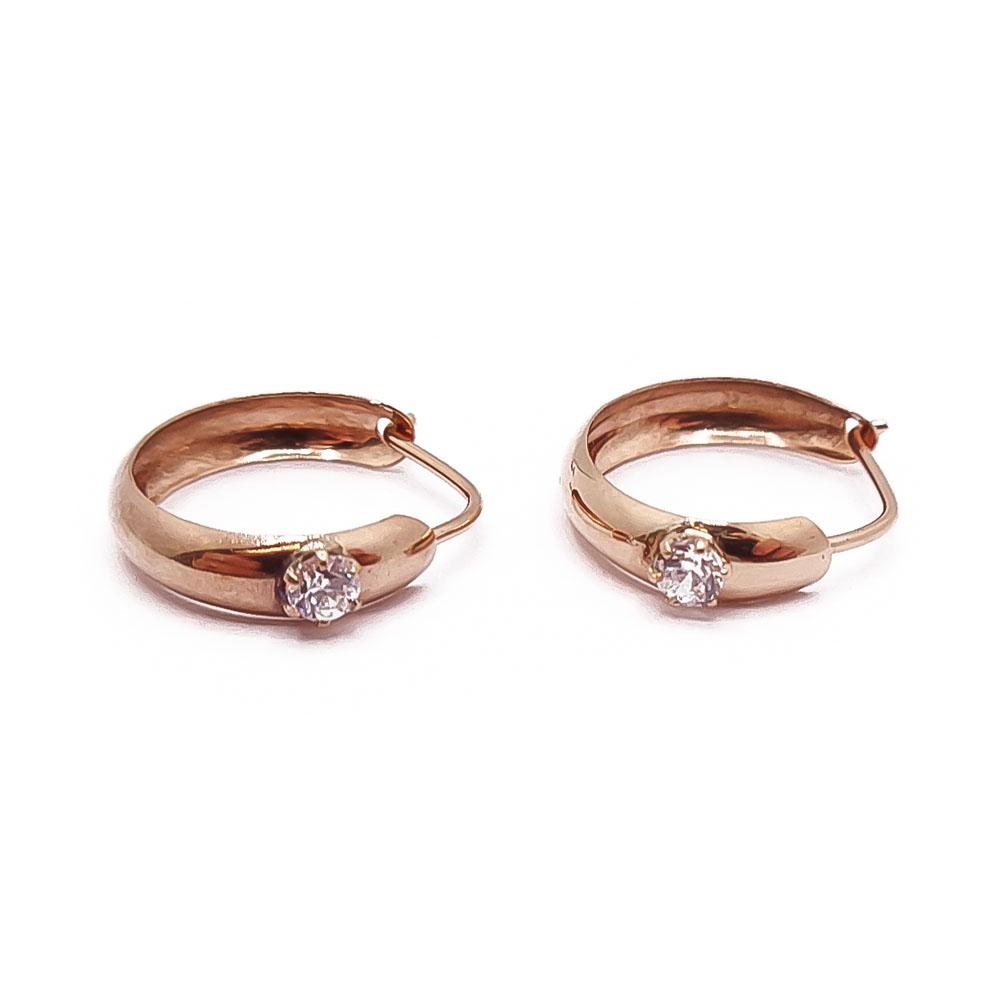 Kultaiset renkaat zirkoniat #0