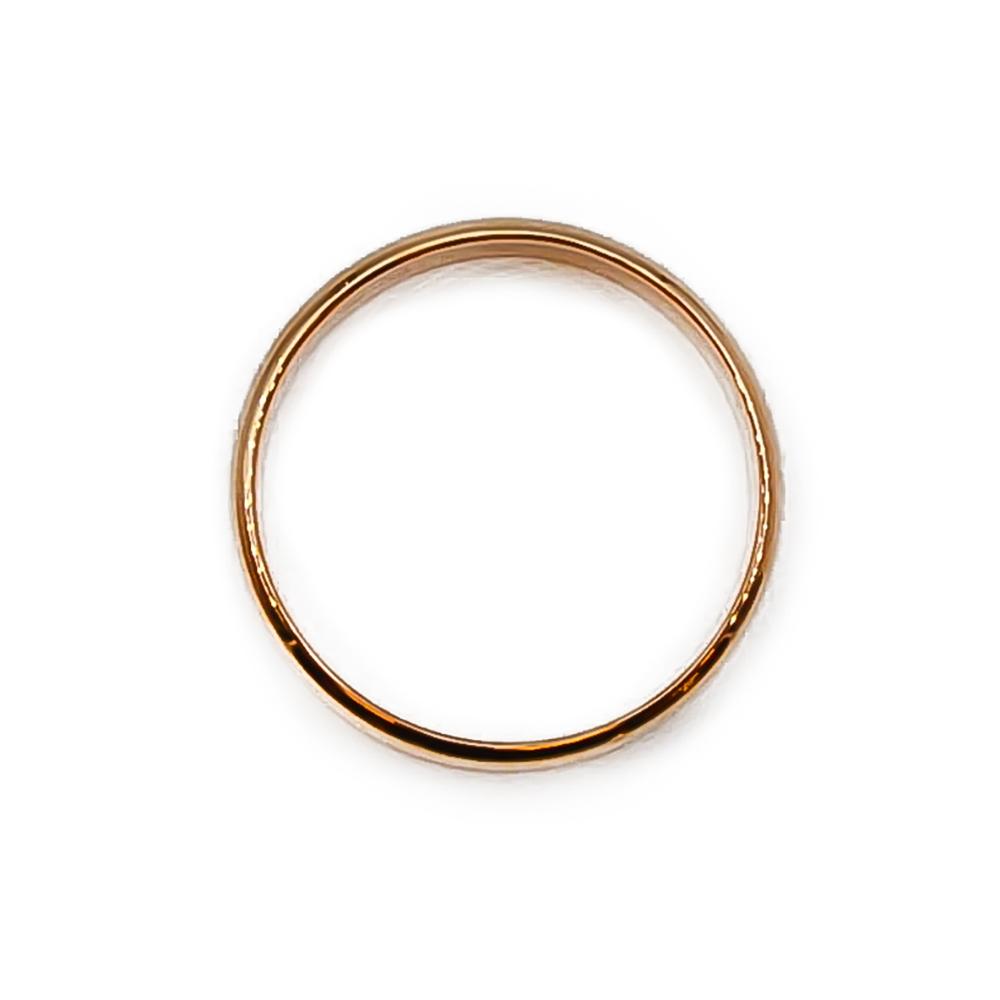 Valko/keltakultainen kihlasormus timanttileikattu koko 19 #2