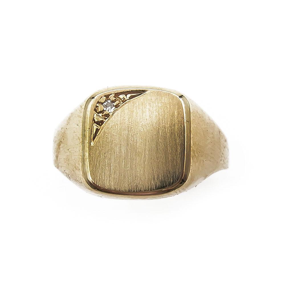 Timantti kantasormus 0,01ct 20,25mm #1