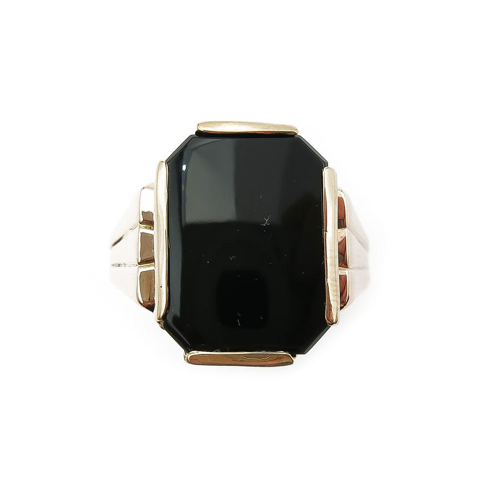 Onyx kantasormus 21mm v.-60 #1