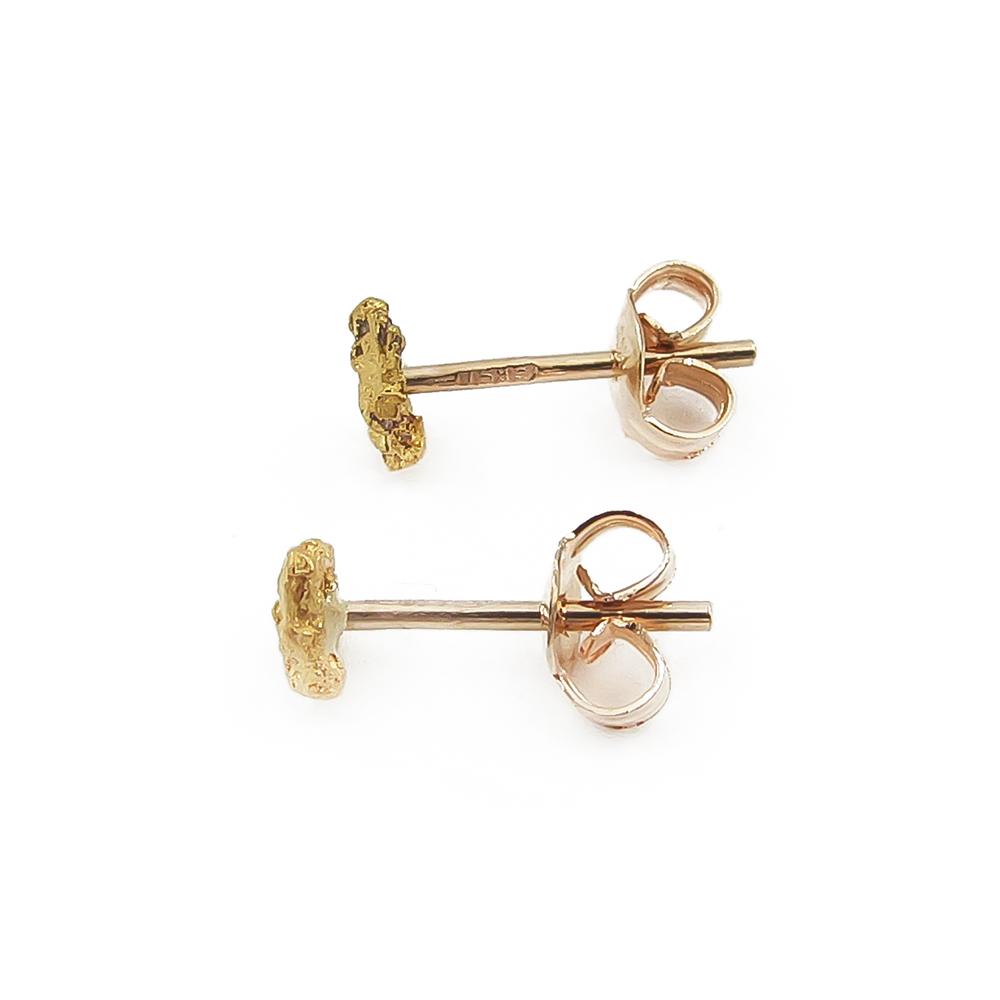 Kultahippu tappikorvakorut #1