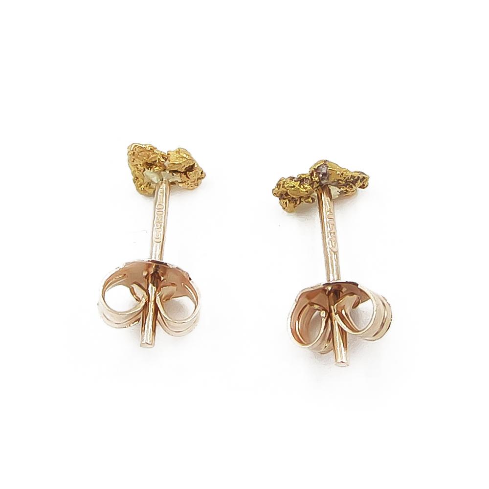 Kultahippu tappikorvakorut #2