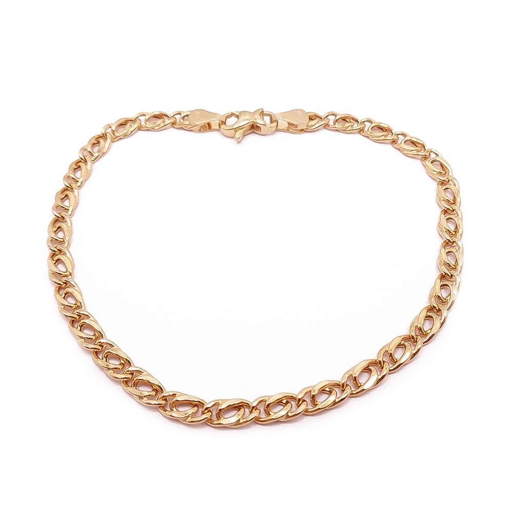 Kultainen ranneketju 18cm #0