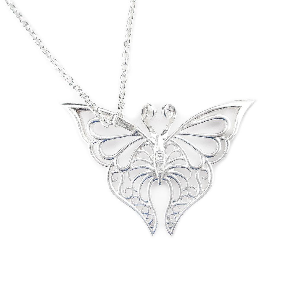 Lumoava Neitoriipus 42-45cm rodinoitu hopea #1