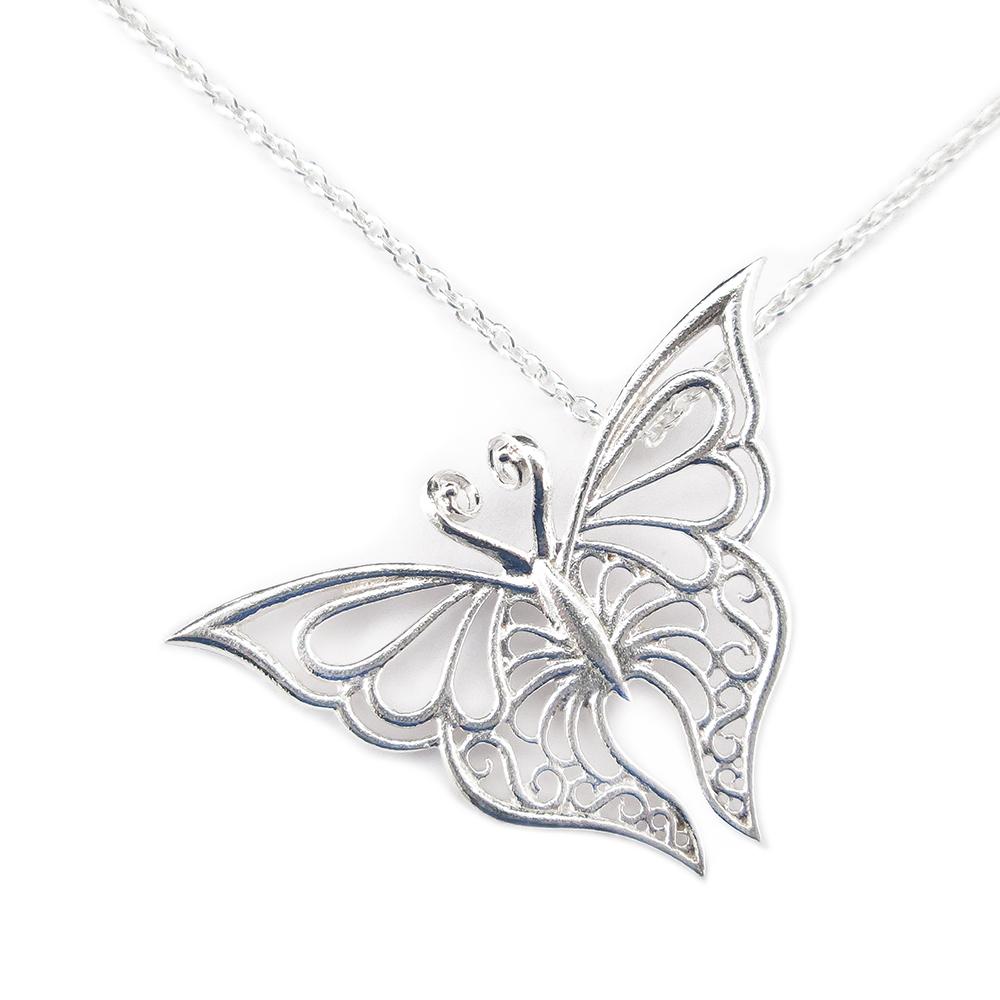 Lumoava Neitoriipus 42-45cm rodinoitu hopea #2