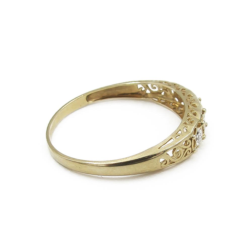 Timanttisormus 5x0,003ct halk. 20- #2