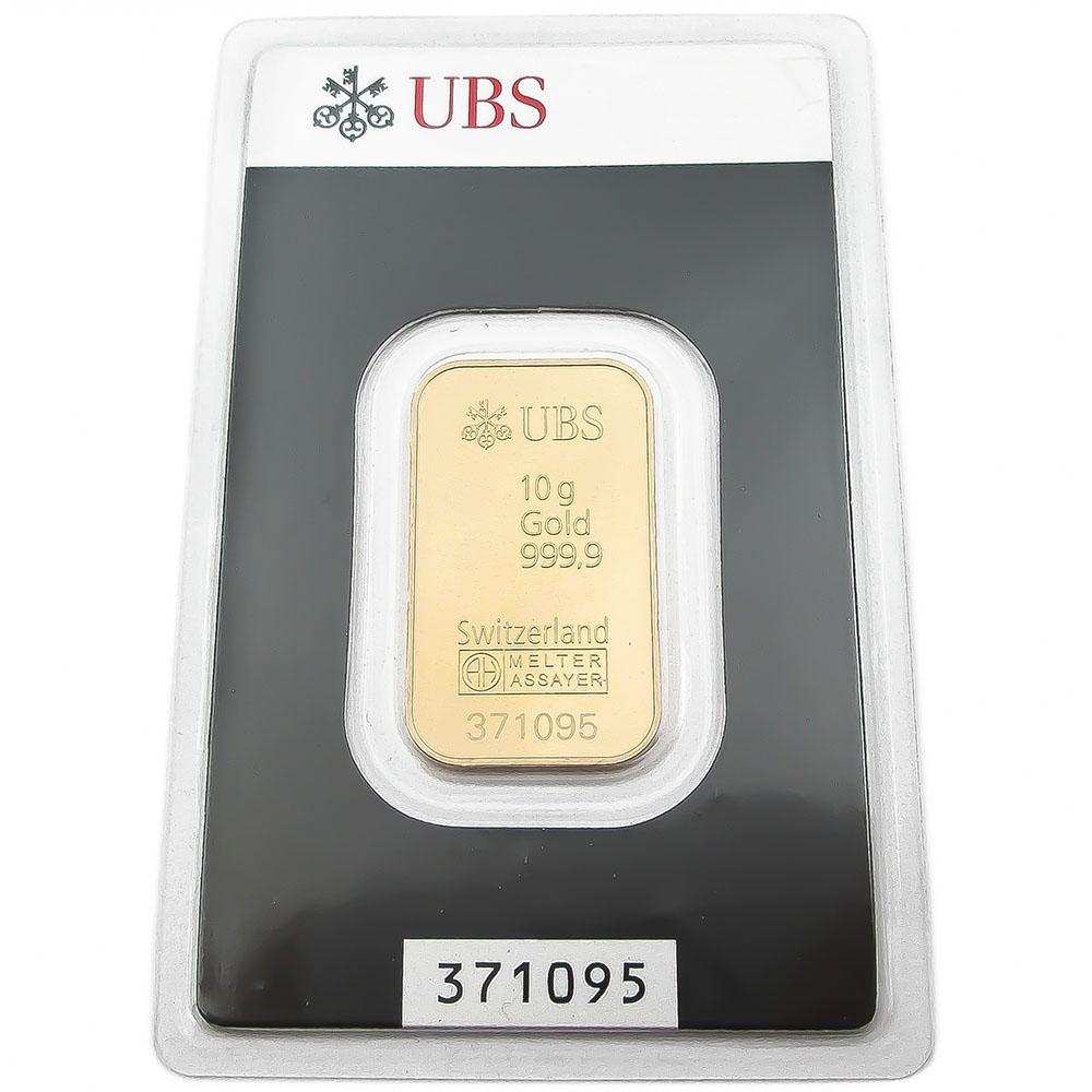 10g UBS sijoituskulta 0,999 318578 #0