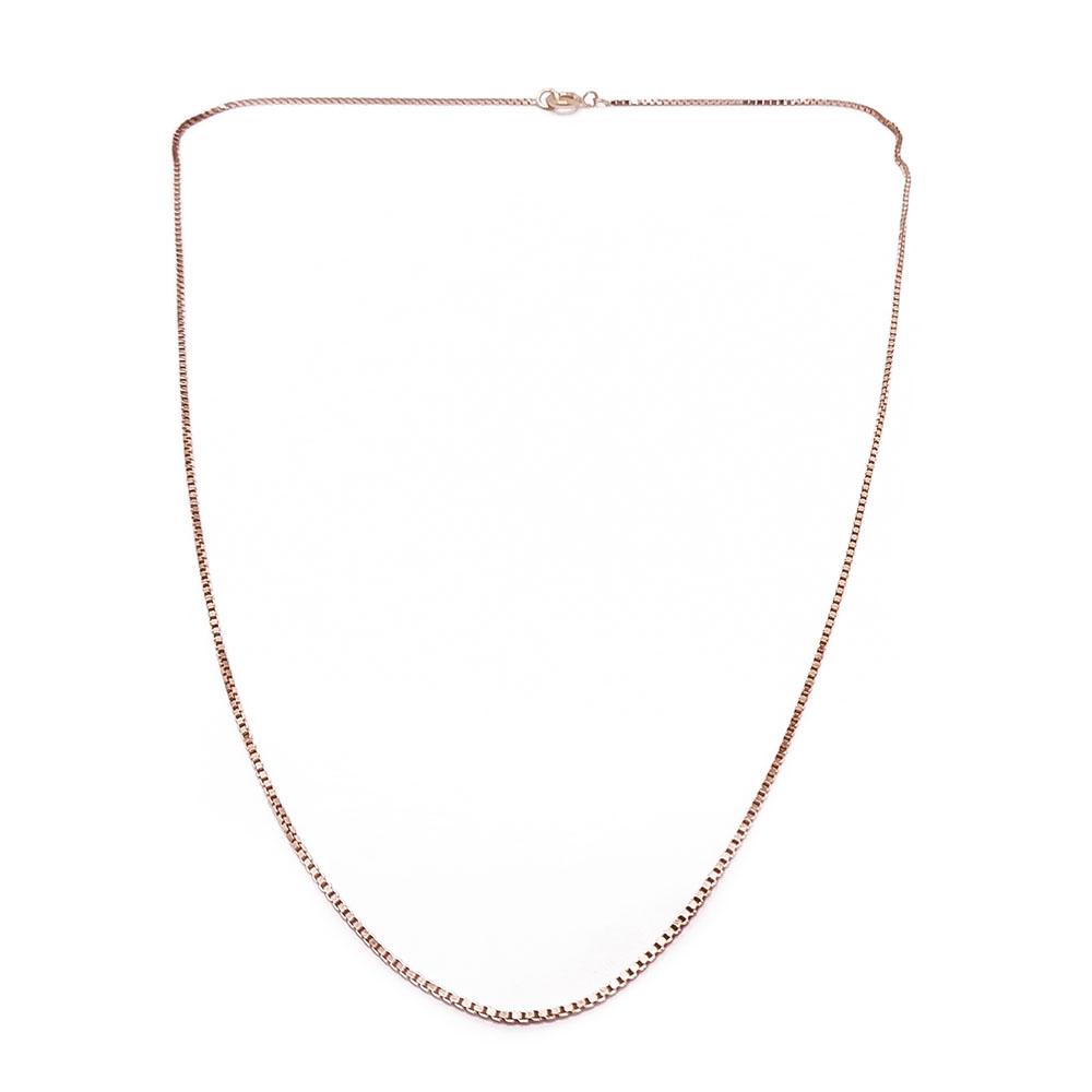 Kultainen venetsiaketju 42cm #0