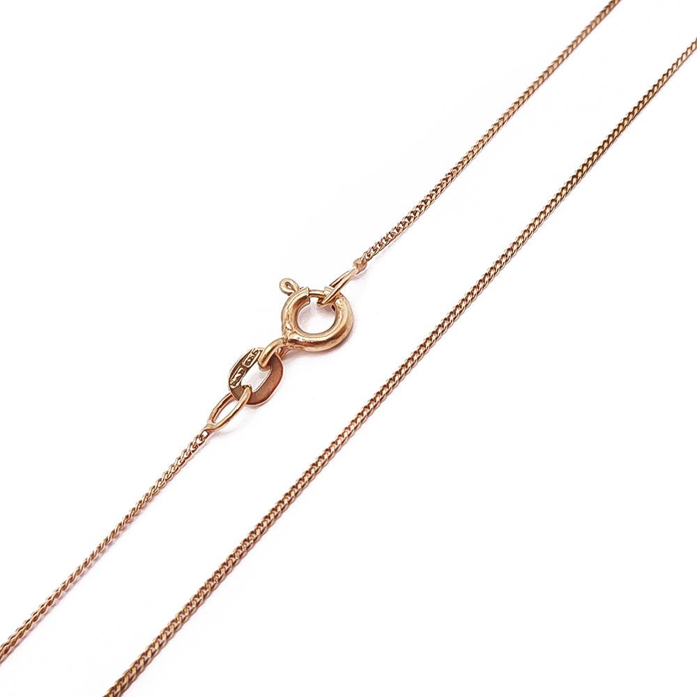 Kultainen panssariketju 45cm #1