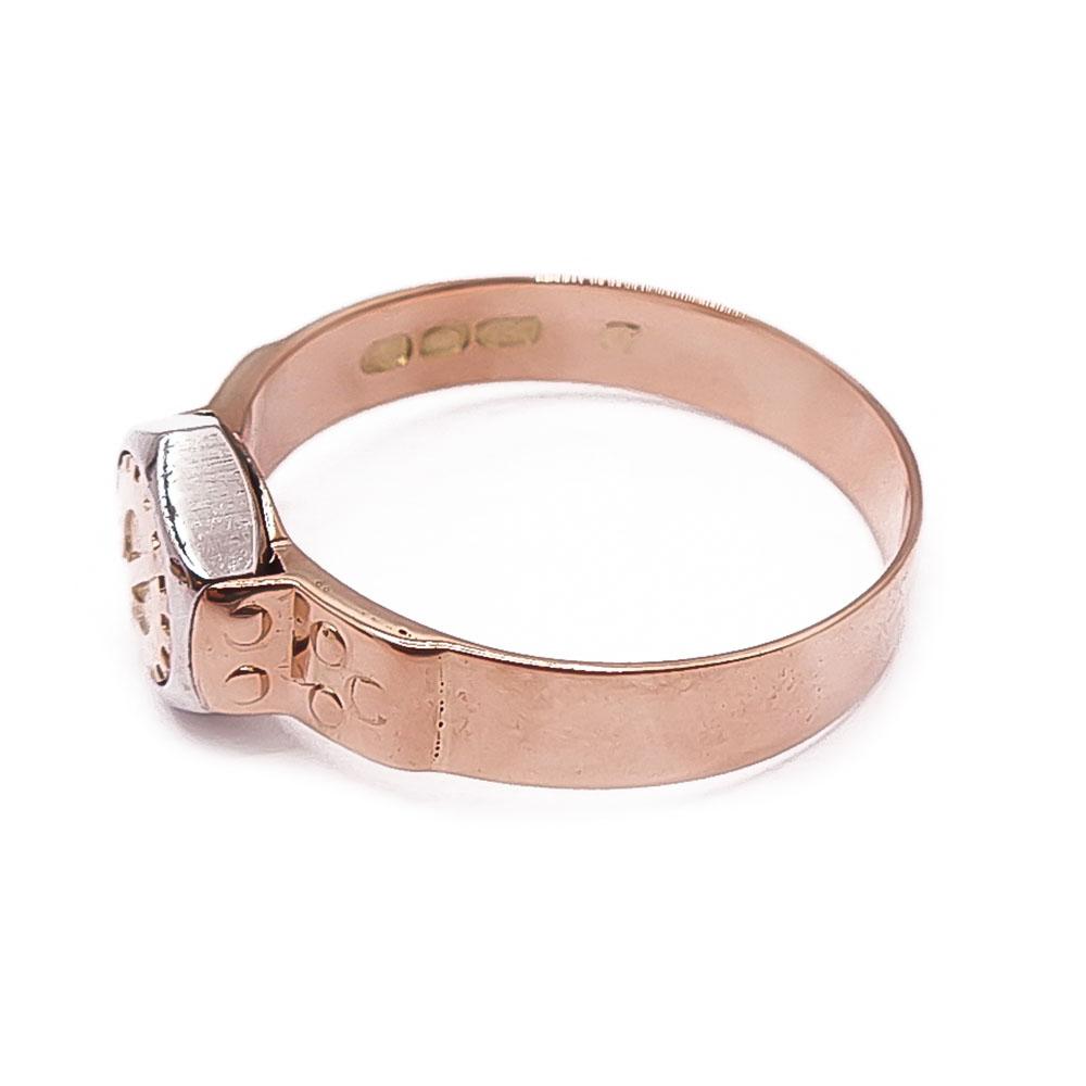 Kultainen ammattisormus 22mm v.-61 #3