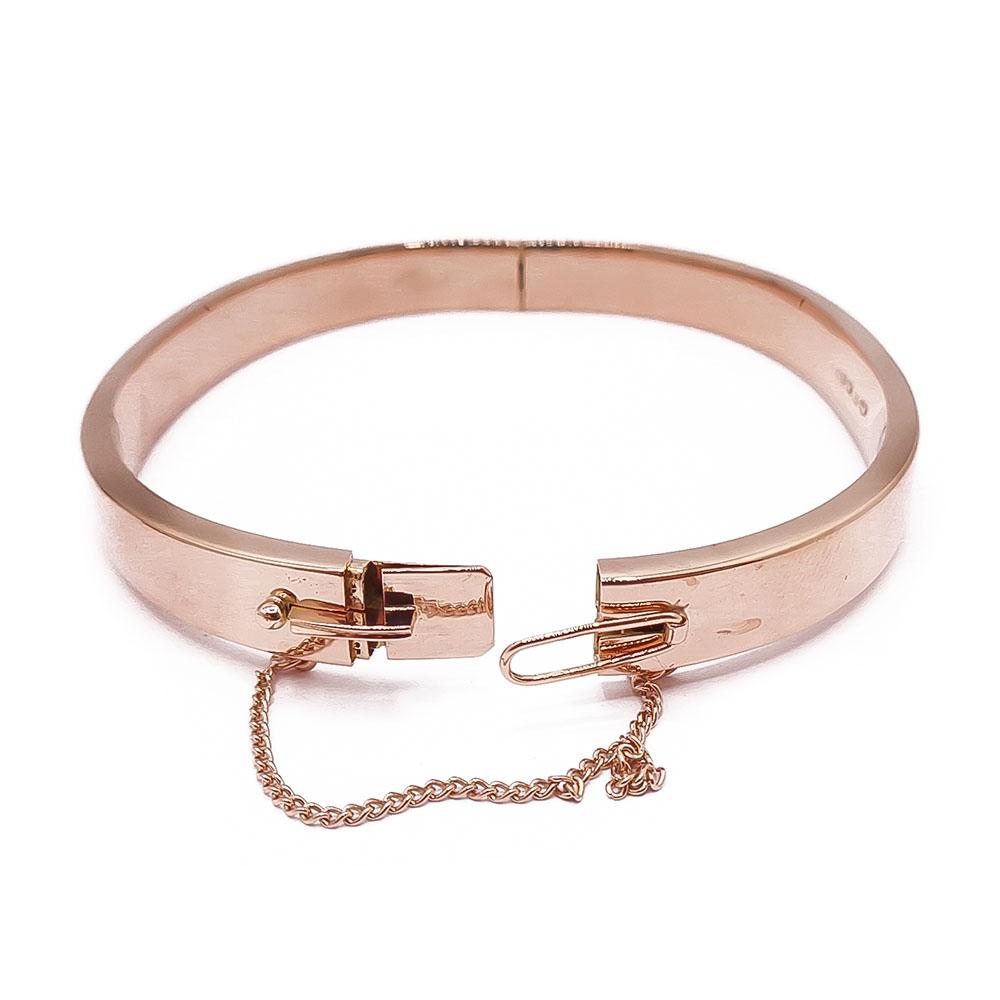 Kultainen rannerengas flakka v.-78 #2