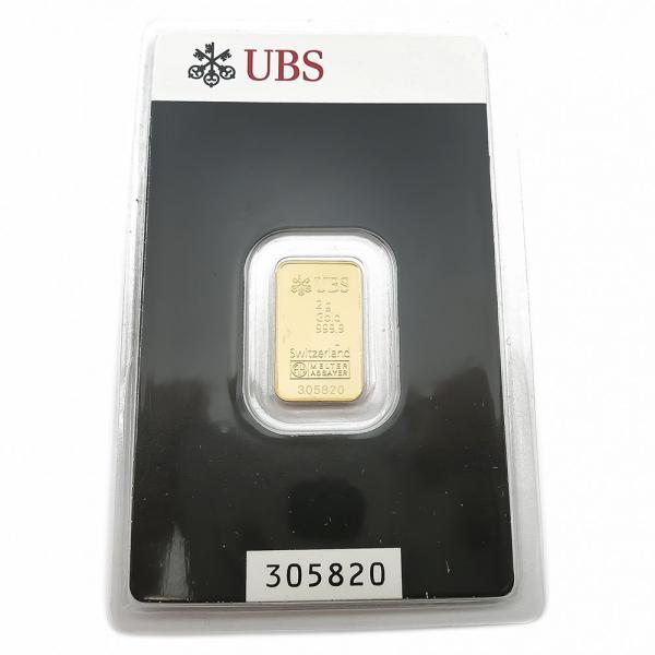 2g UBS sijoituskulta laatta 999,9 #0