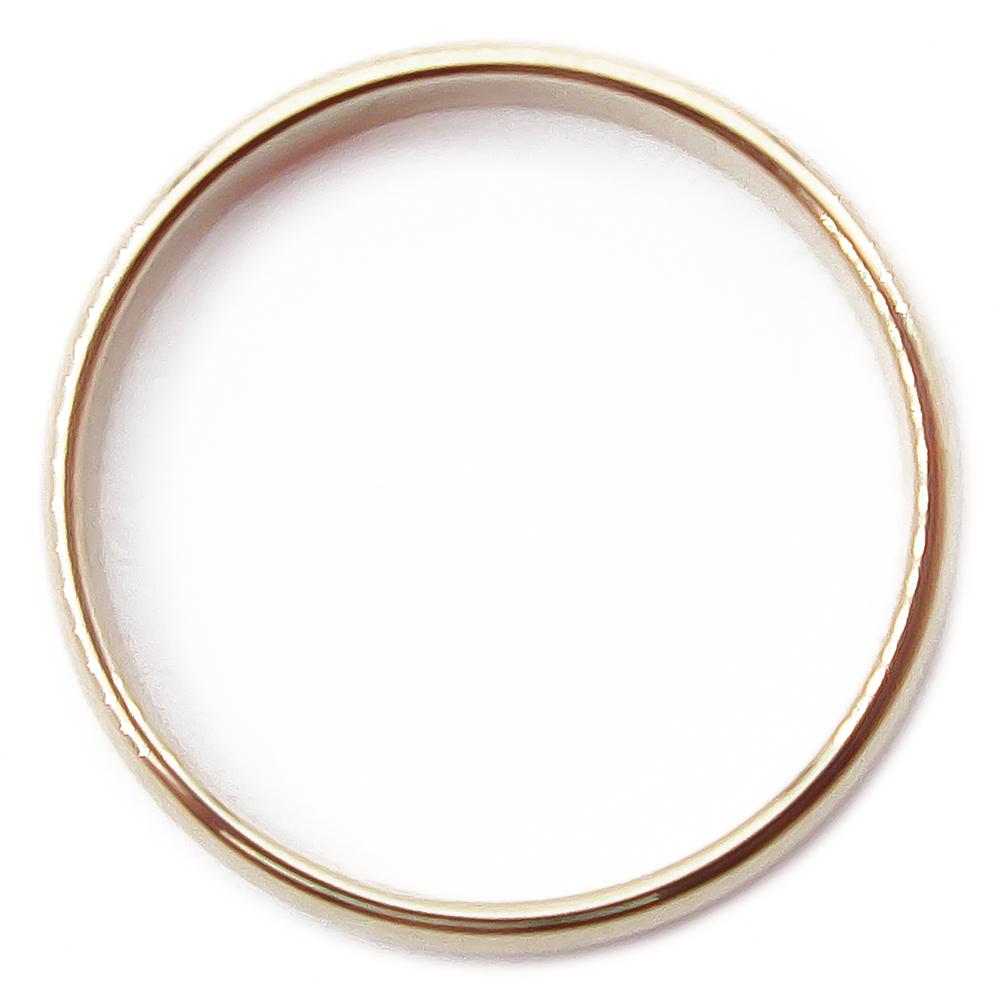 Kultainen kihlasormus 18mm 3mm v.-98 #1