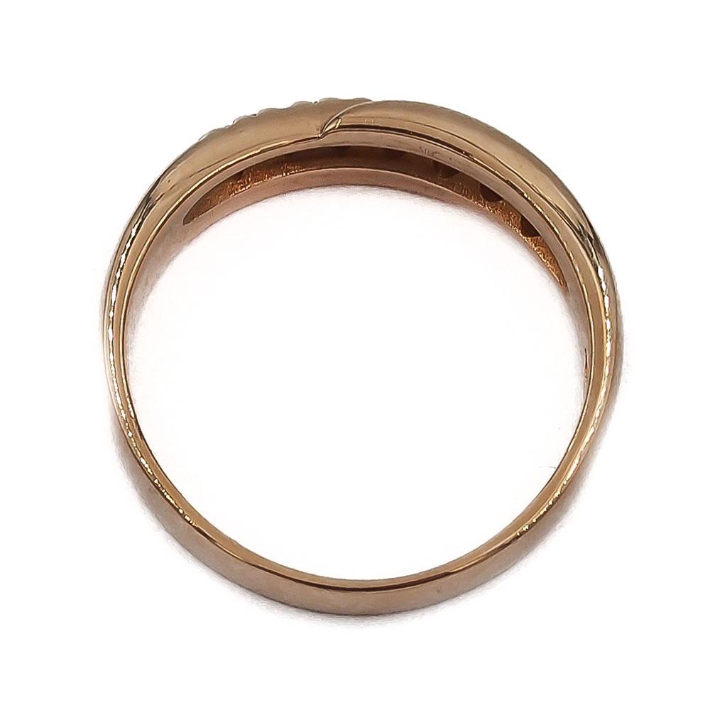 18k kultainen timanttisormus 7kpl yht. 0,14ct 18,75 2001 Kultakeskus Oy #2