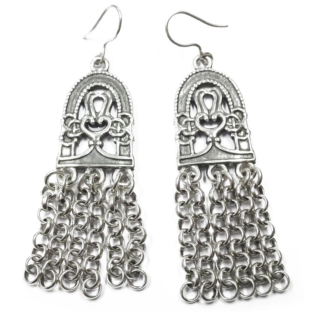 Paratiisi/Hämäläinen juhlakääty korvakorut, hopea Kalevala #0