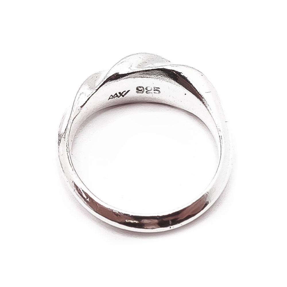 Hopeinen sormus 16,5mm #2