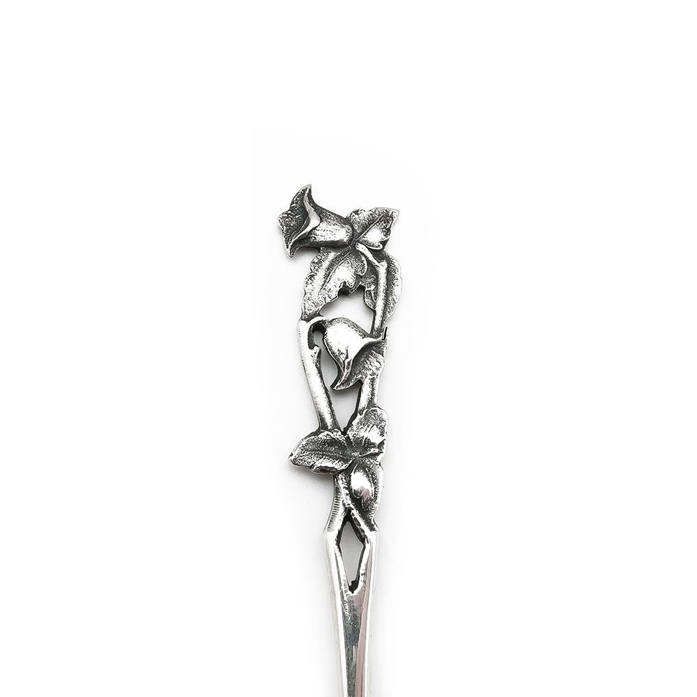 Hopeinen hillolusikka 1kpl v.1938 #2