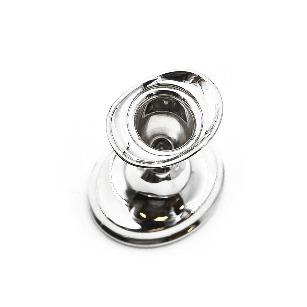 Hopeinen Siro kynttilänjalka #1