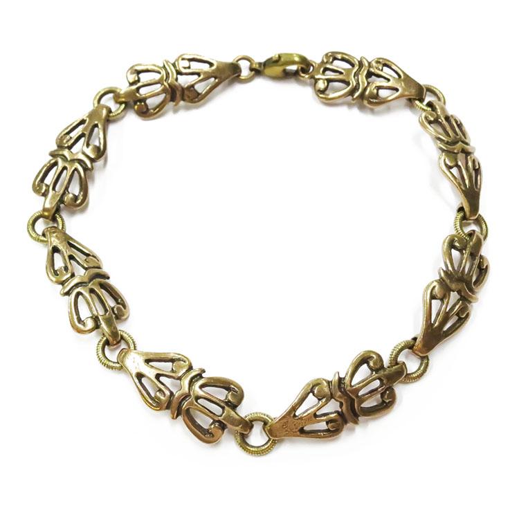 Kalevala Koru Aurinkoleijona rannekoru 18cm, pronssi #0