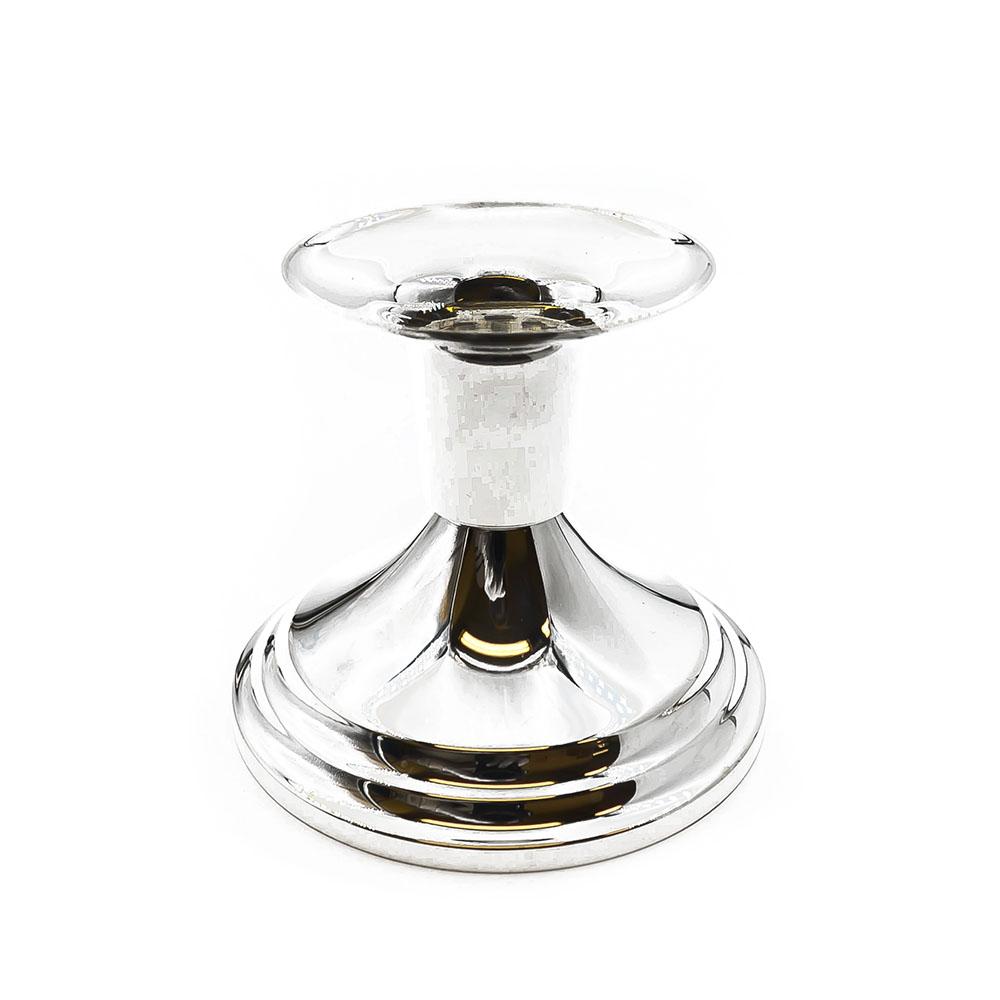 Hopeinen Kynttilänjalka #0