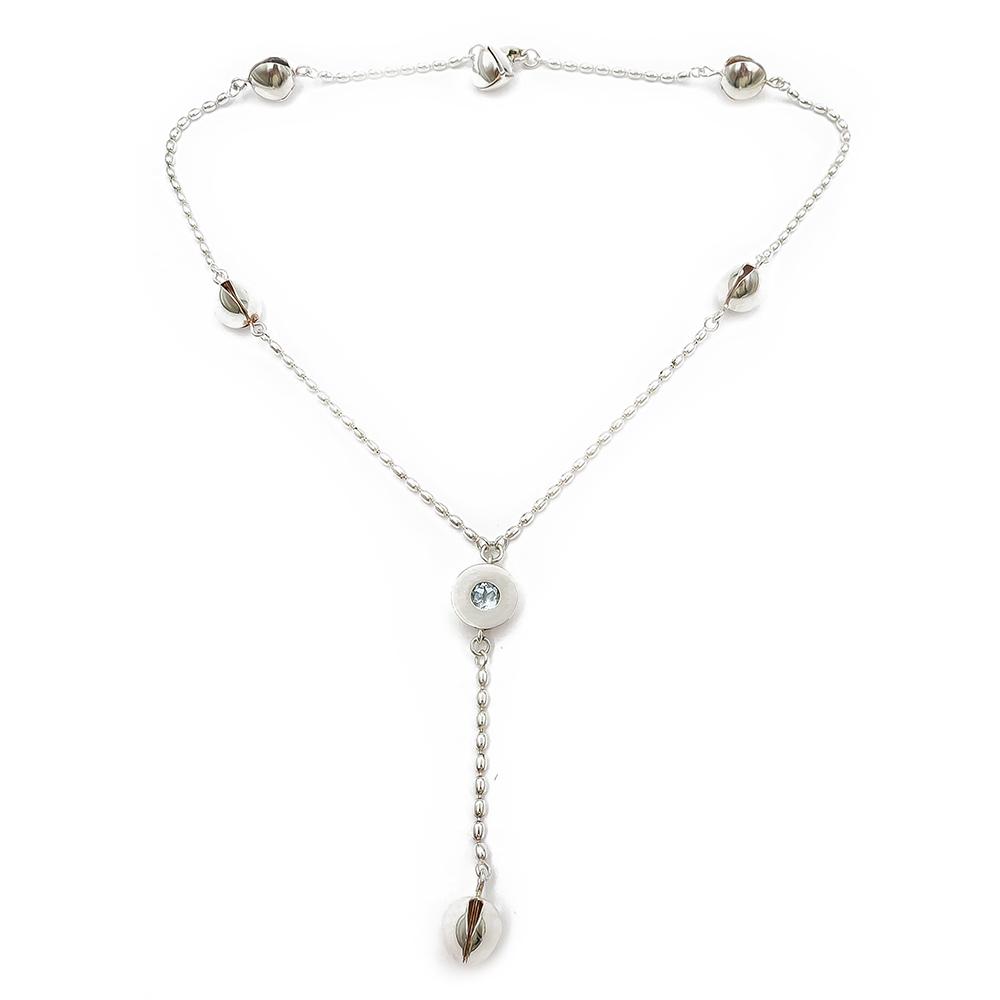 Kalevala Lähde kaulakääty topaasilla 45cm #0