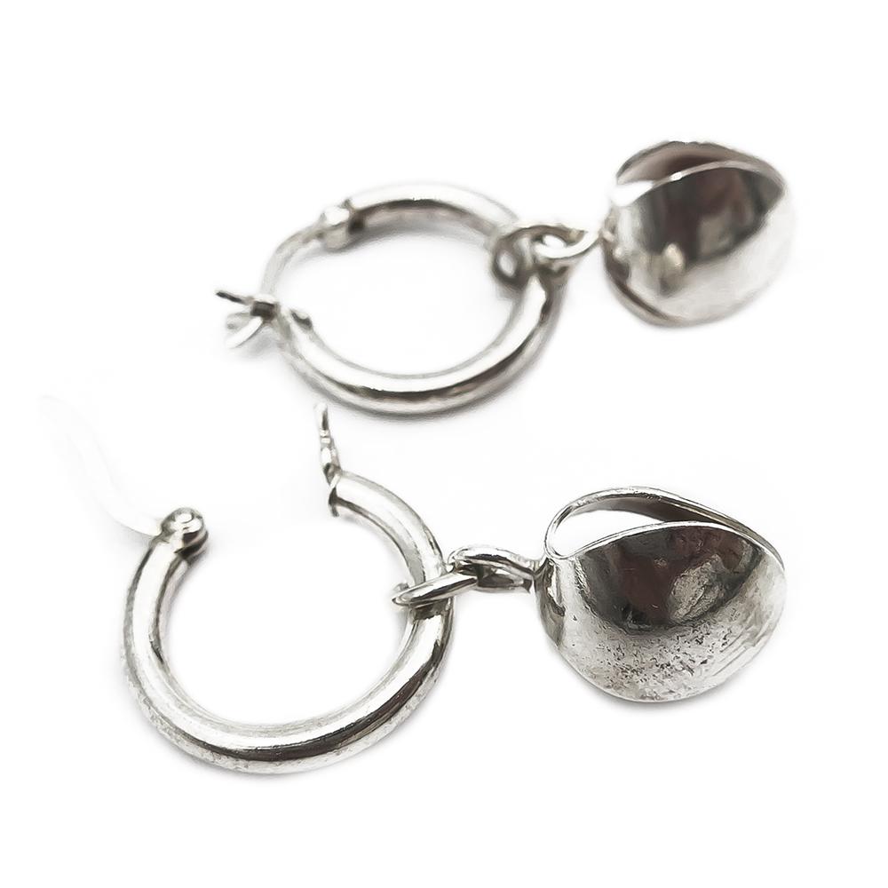 Kalevala Hopeanuppu korvakorut #1