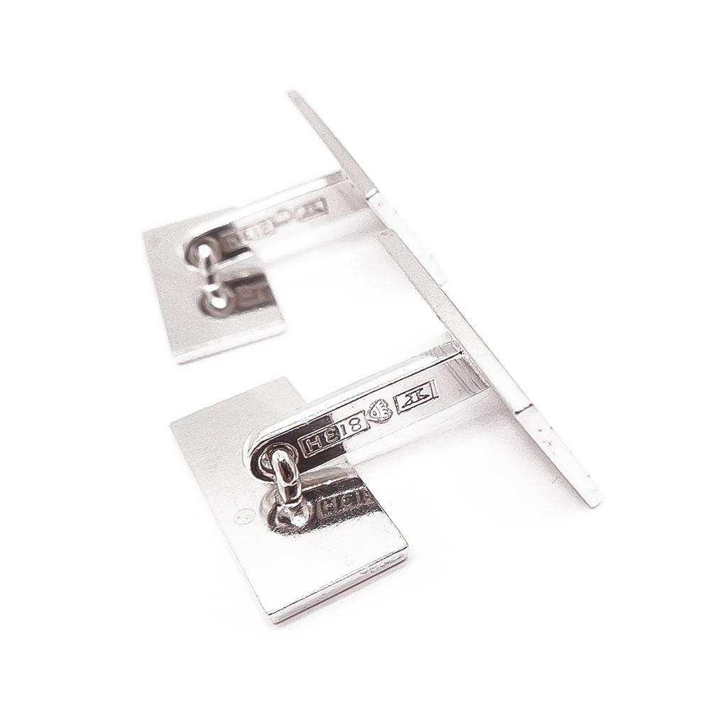 Hopeiset kalvosinnapit v.-65 #1