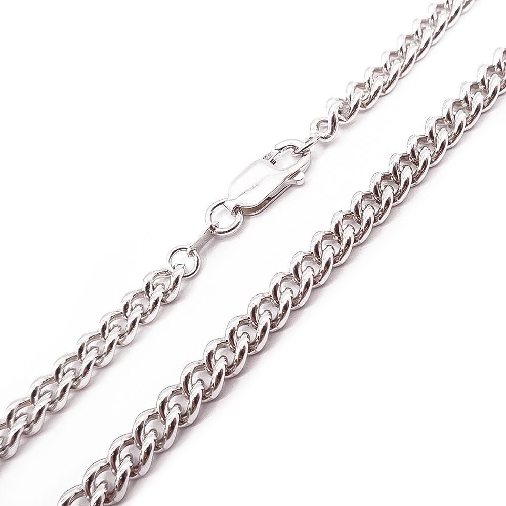 Hopeinen panssariketju 70cm #1