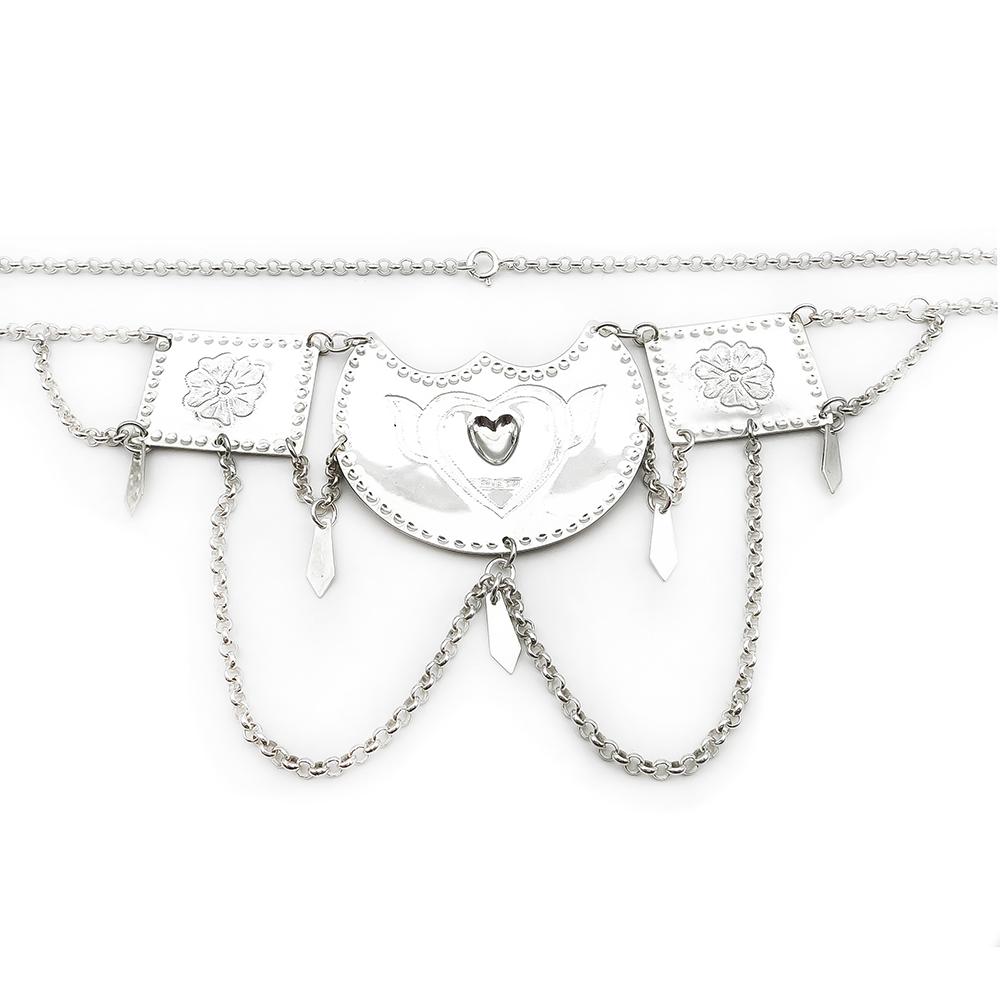 Hauho, Sääksmäki, Tammela ja Ypäjä levyriipus 62cm, hopea #2